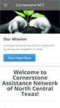 Mobile Screenshot of cornerstonenct.org